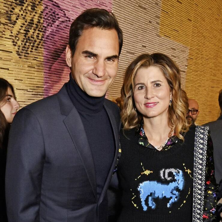 Roger et Mirka Federer
