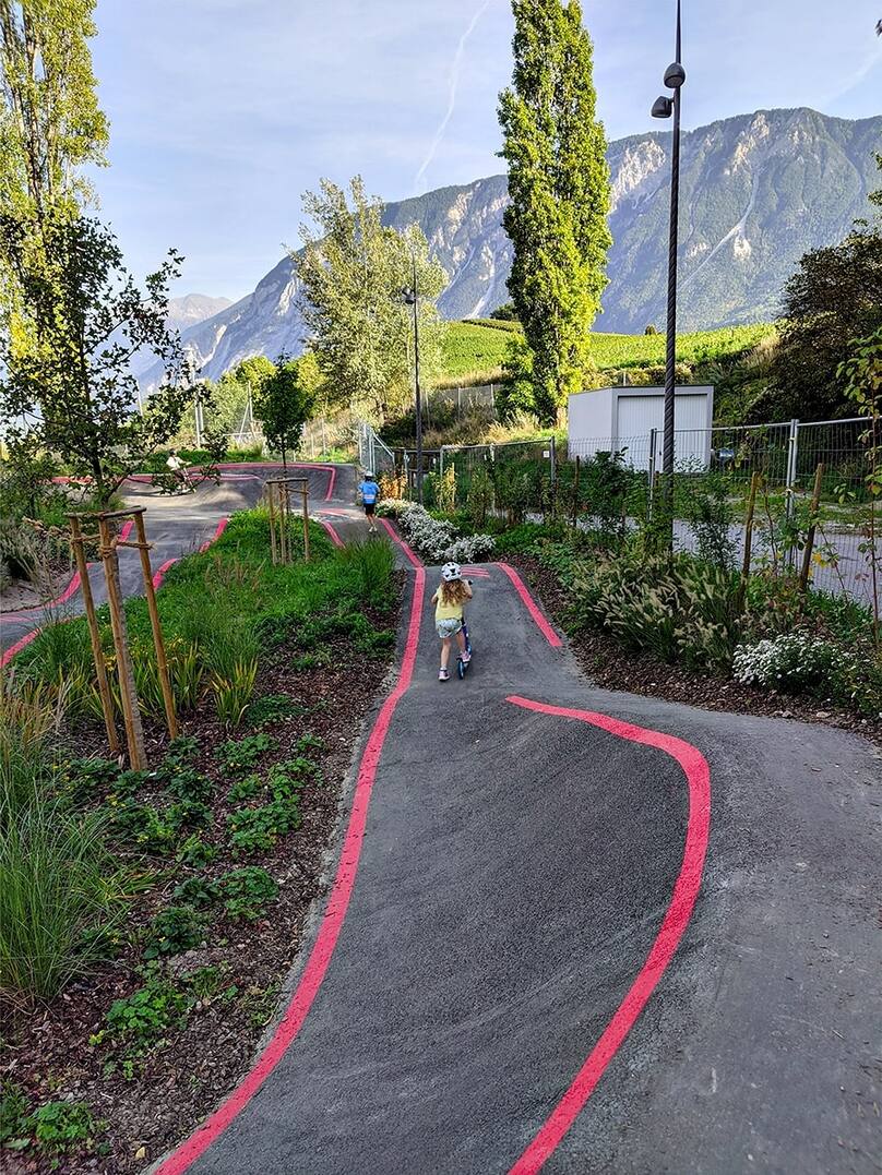 «Pumptrack» de Miège