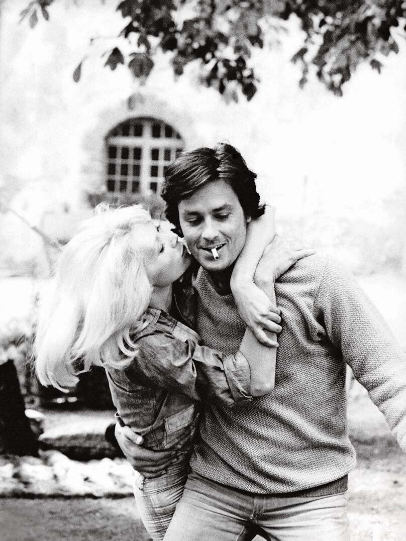 Alain Delon et Mireille Darc