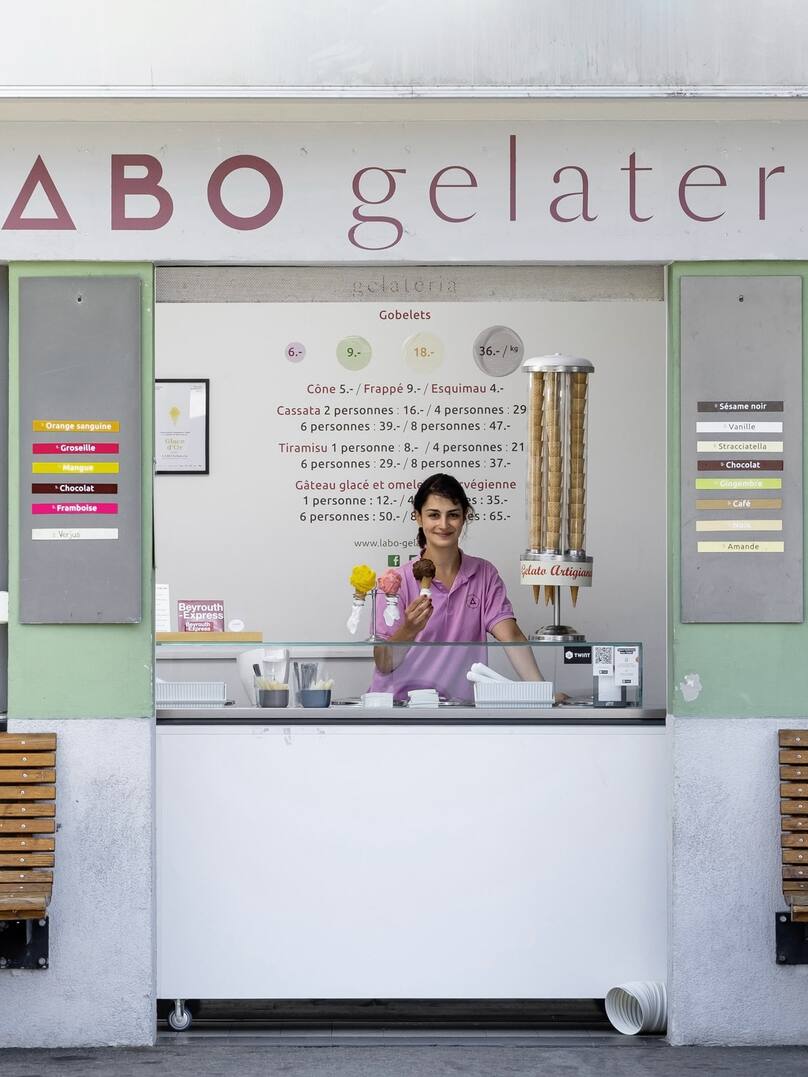 Labo Gelateria à Lausanne