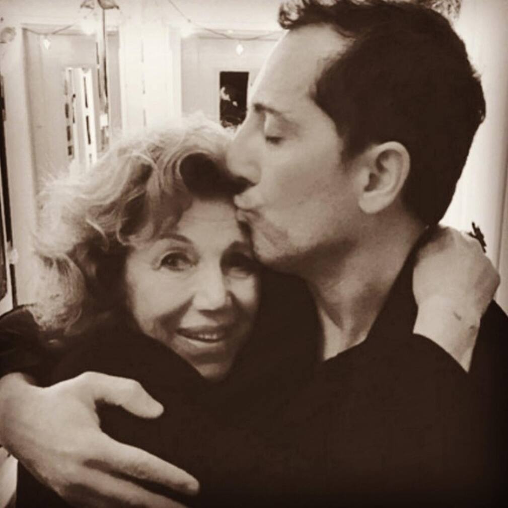 Gad Elmaleh et sa mère.