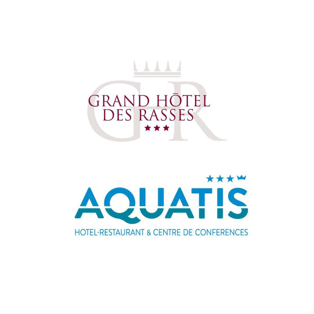 Aquatis & GH des Rasses logos