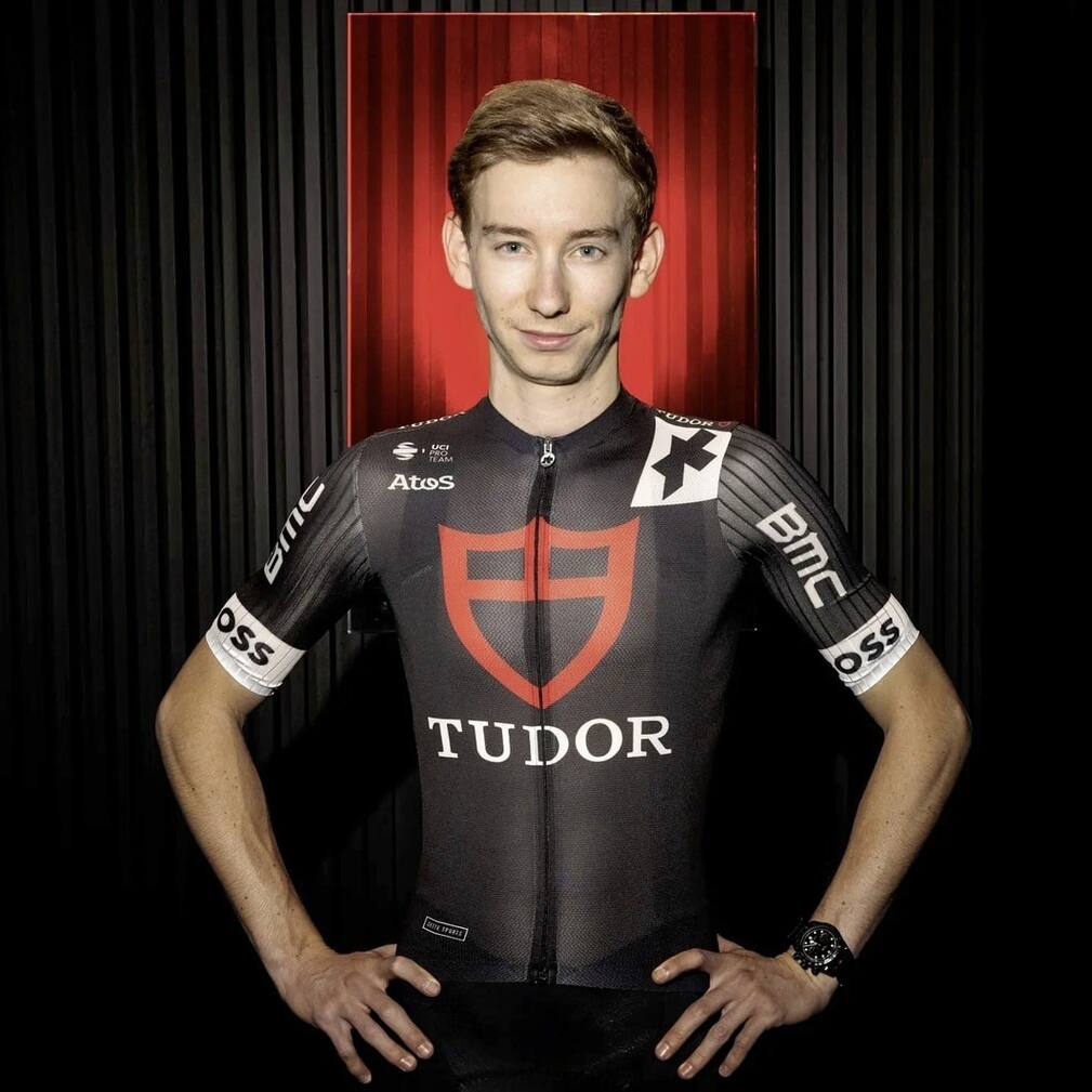 Le cycliste Yannis Voisard