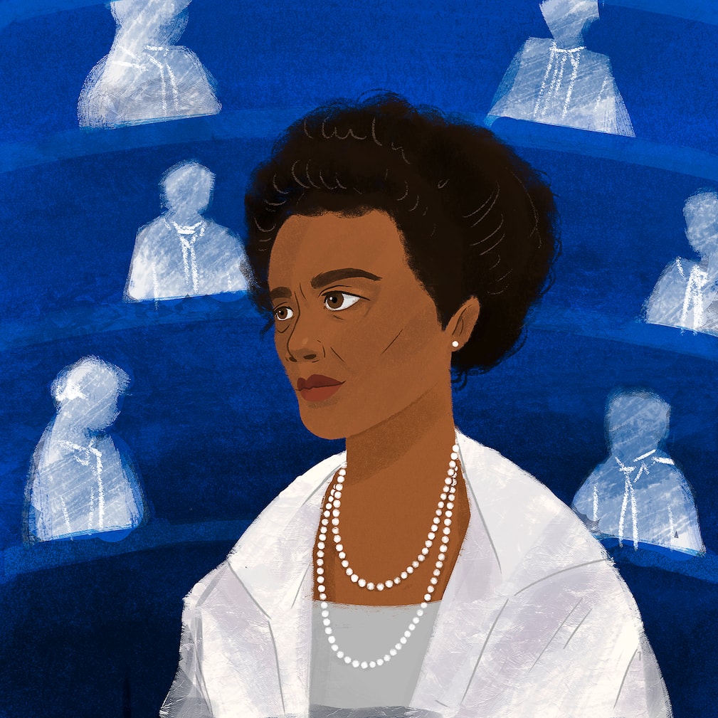 Tilo Frey, première femme noire élue au parlement