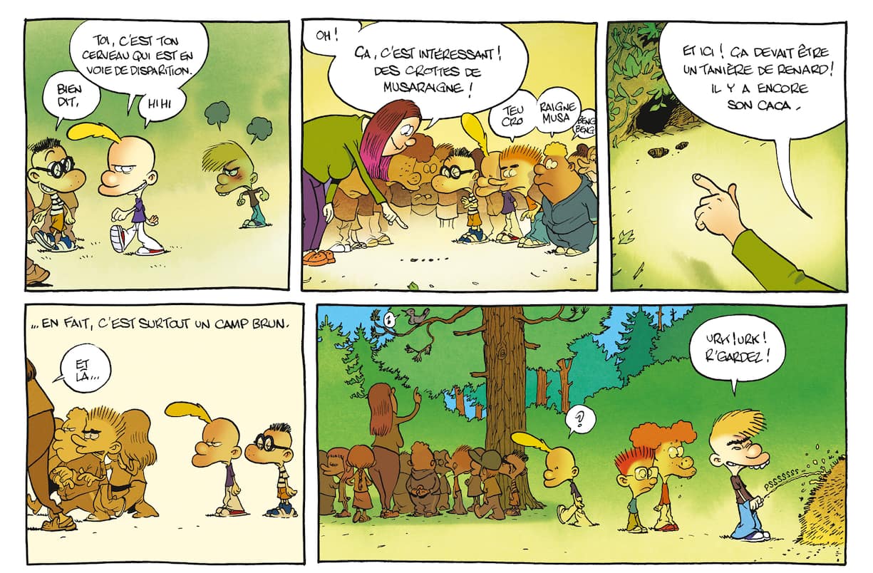 Planche Titeuf