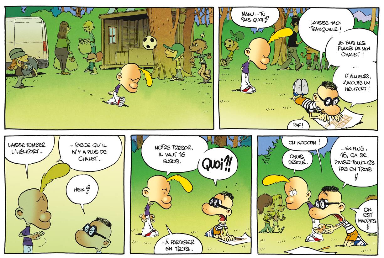 Planche Titeuf
