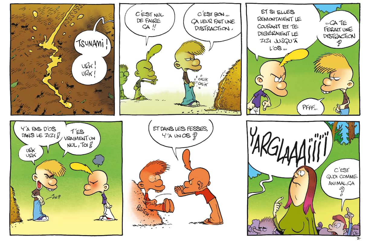 Planche Titeuf