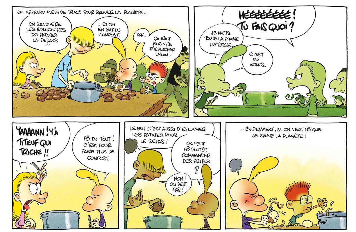 Planche Titeuf