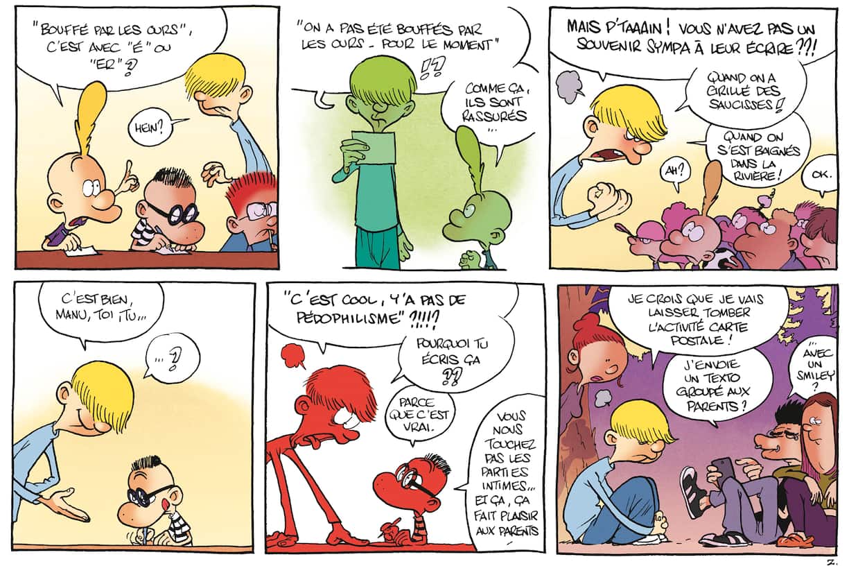 Planche Titeuf