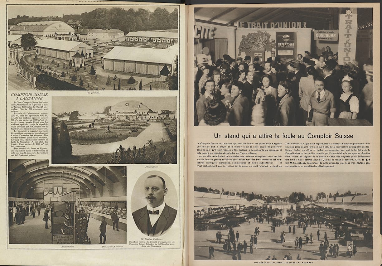comptoir suisse dans L'illustré 