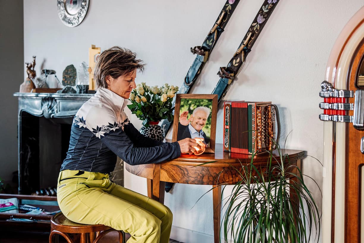 Zu Besuch bei Erika Hess-Reymond