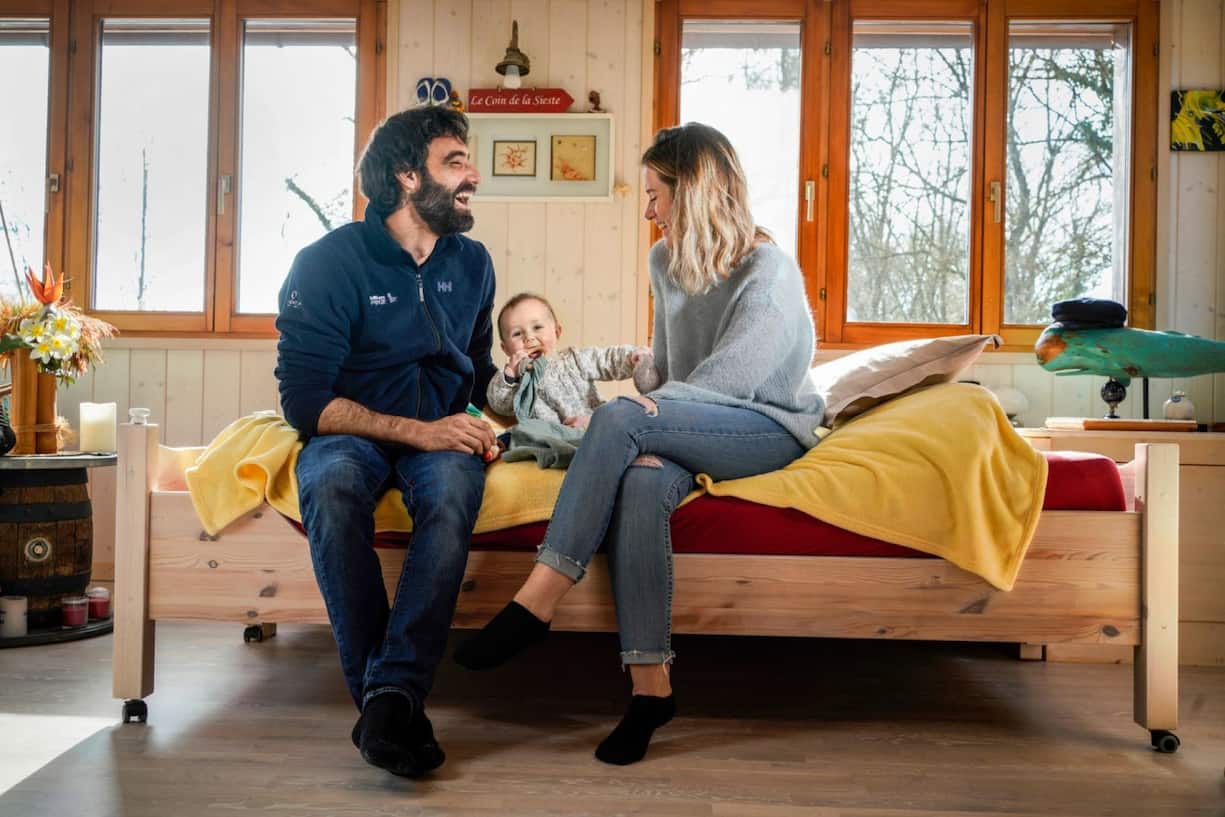 La famille Roura à l'heure des retrouvailles.