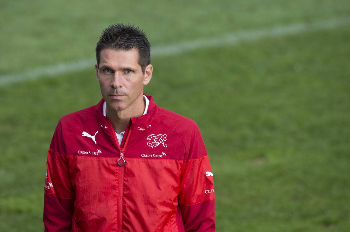 FUSSBALL EM 2016 QUALIFIKATION TEAM SCHWEIZ TRAINING