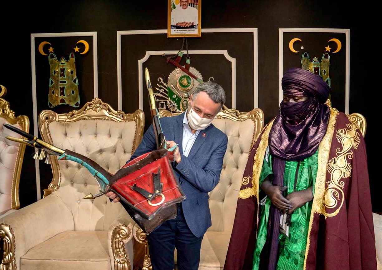 Ignazio Cassis au Niger