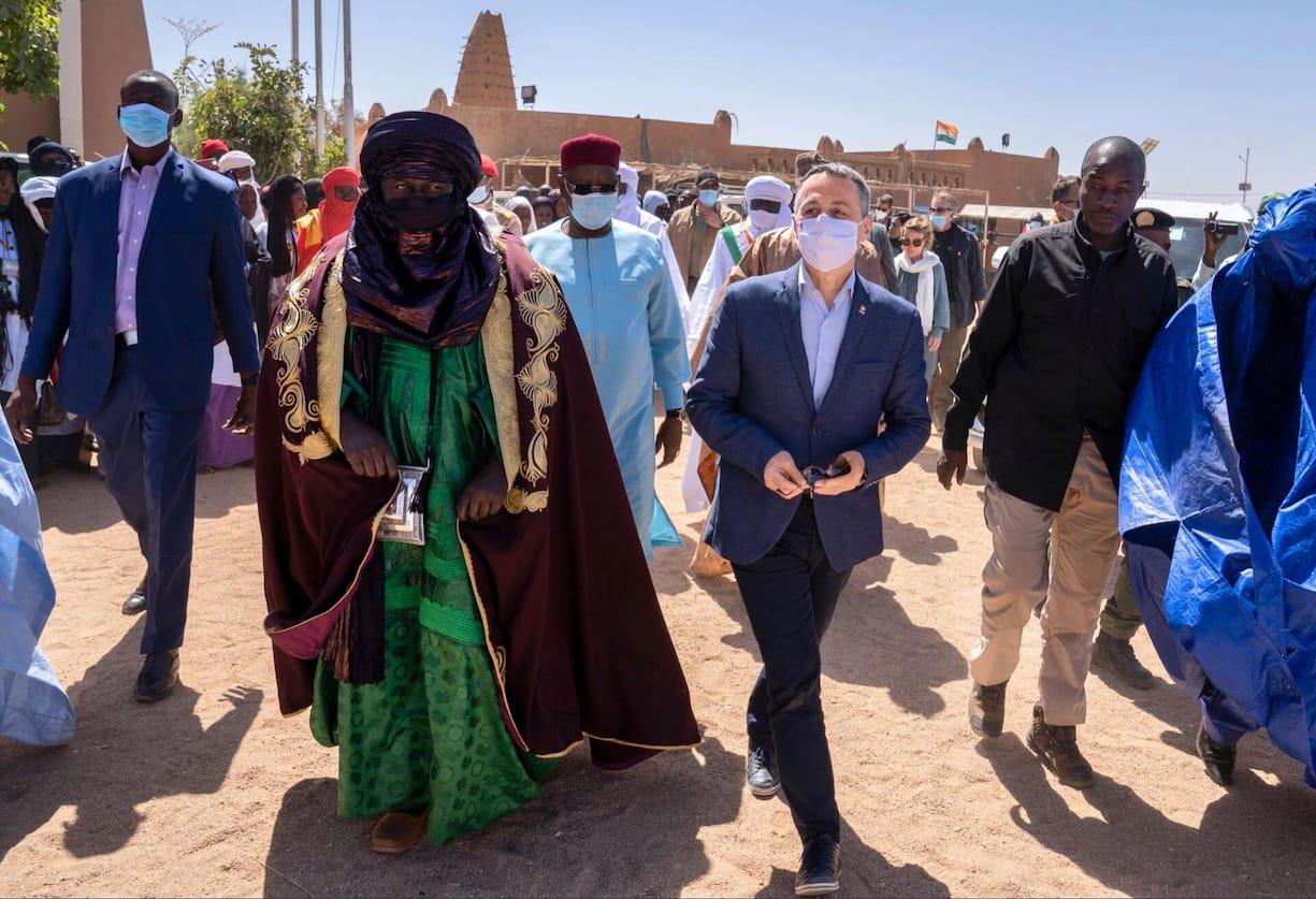 Ignazio Cassis au Niger