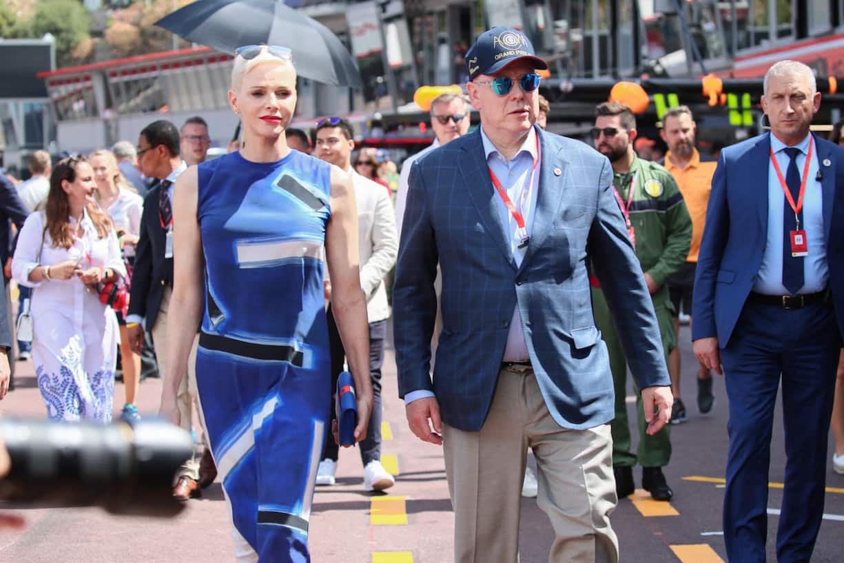 Albert et Charlène de Monaco