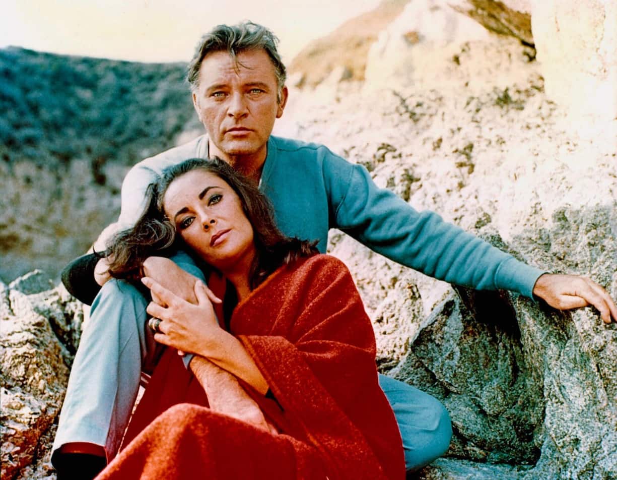 Elizabeth Taylor et Richard Burton