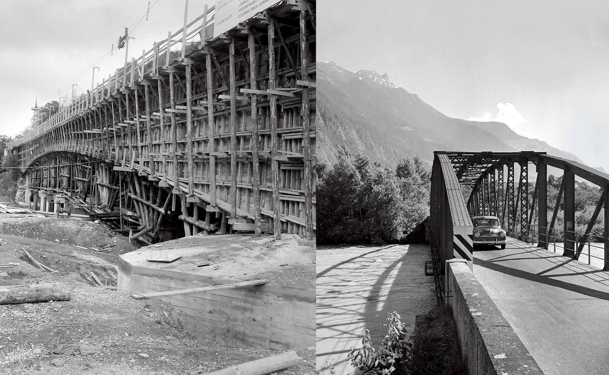 Evolution d'un pont