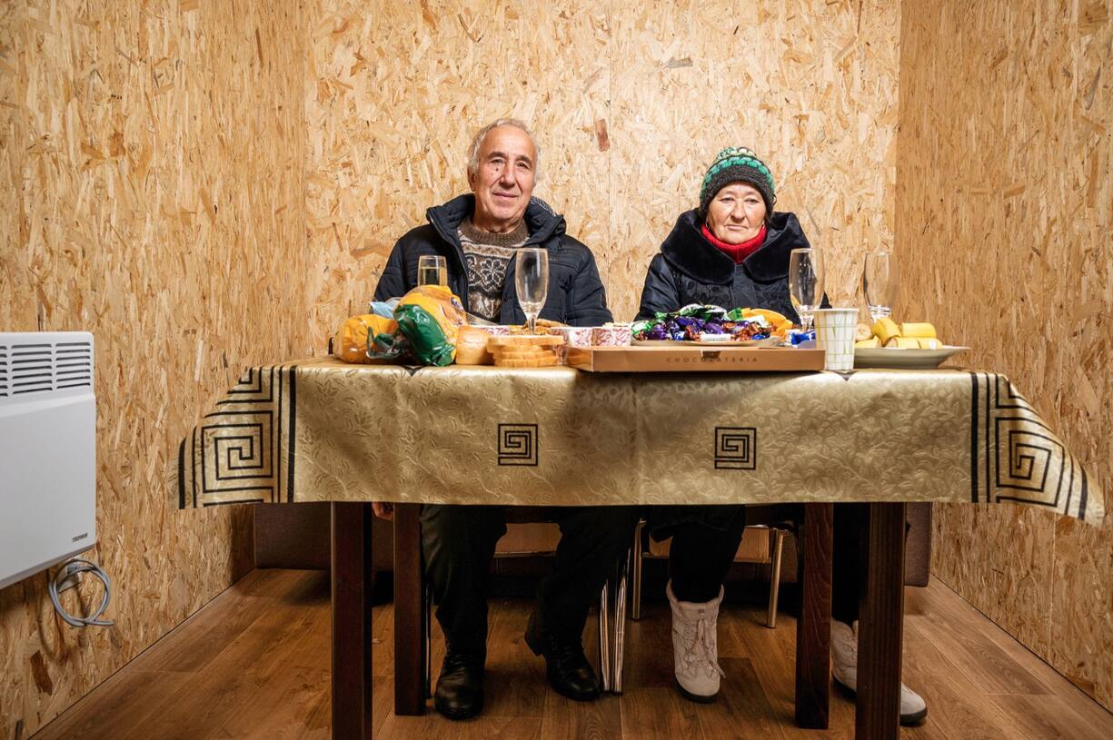 Leonid Youchtchenko, chauffeur poids lourd retraité, 66 ans, Lioubov Youchtchenka, 60 ans