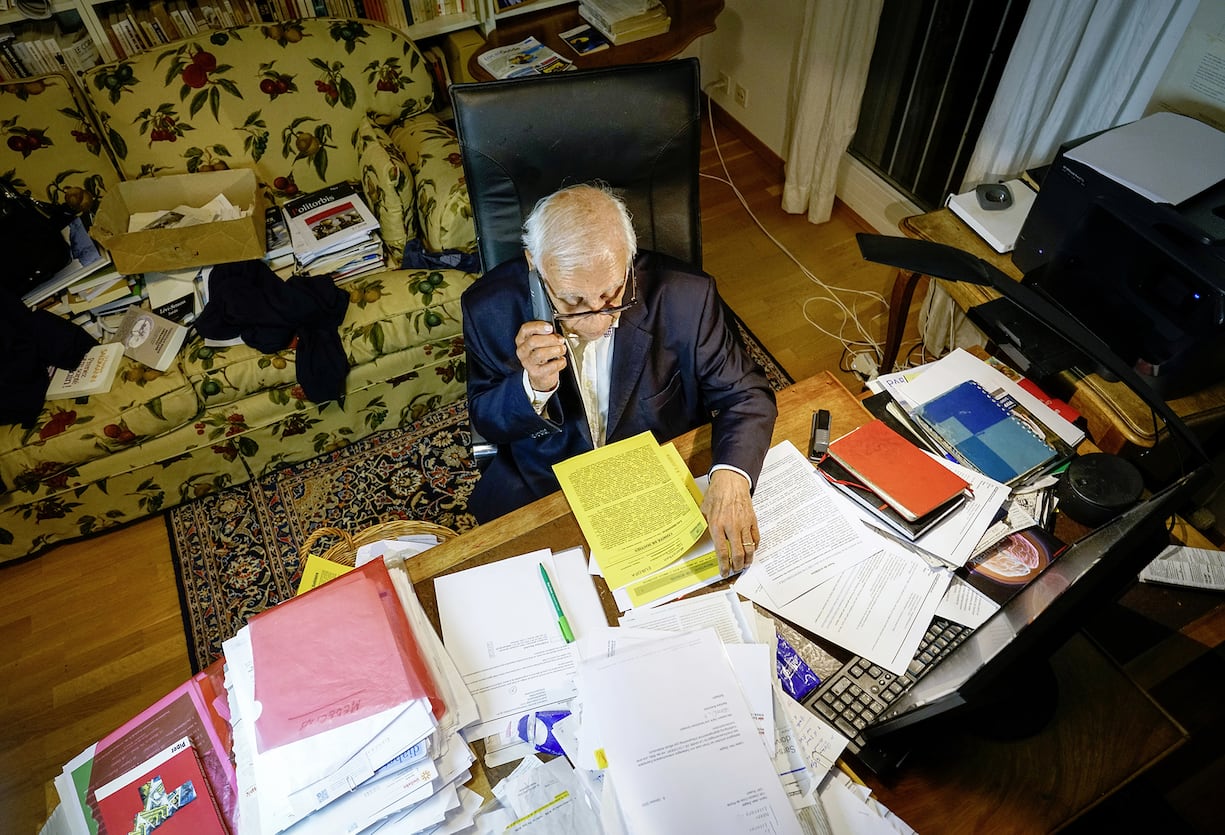 Jean Ziegler, portrait primé par le Swiss Press Photo