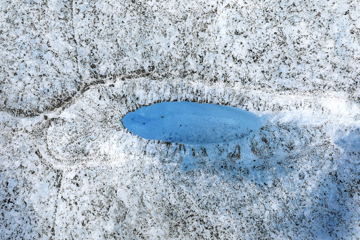 Le glacier du Rhône en Valais