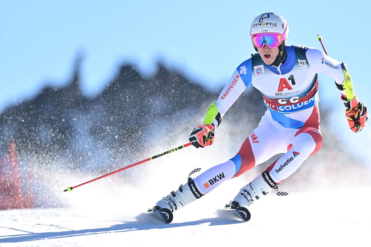 Le skieur Tanguy Nef
