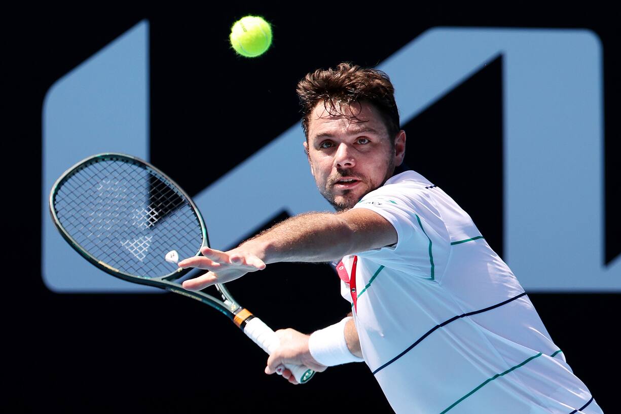 Stanislas Wawrinka à Melbourne