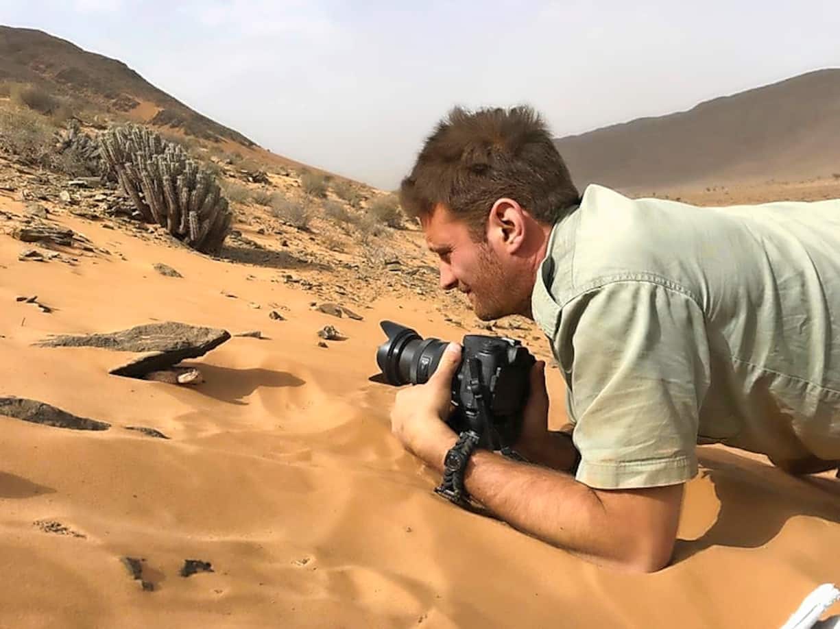 Le Romand et photographe autodidacte Julien Regamey