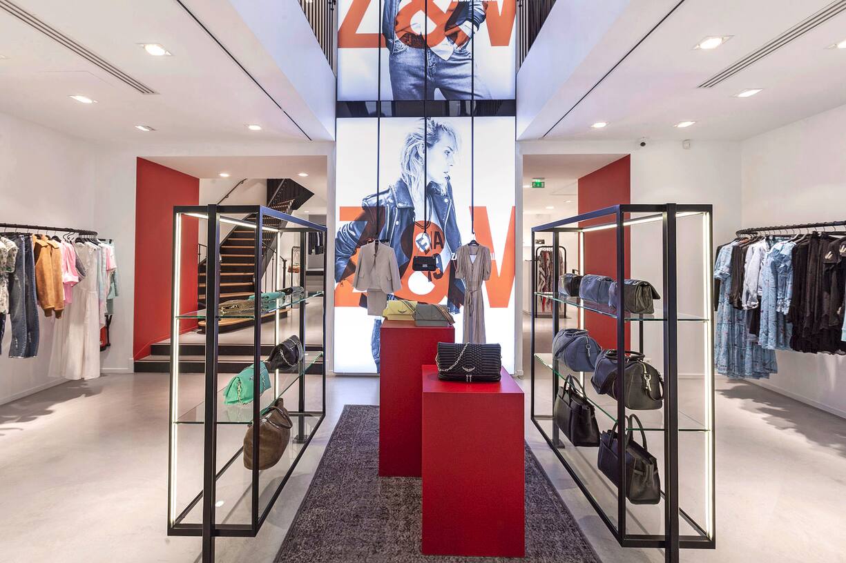 Marie Robert est une adepte de la marque Zadig & Voltaire 