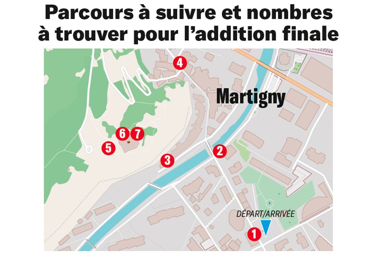 Chasse au trésor à Martigny (Valais)