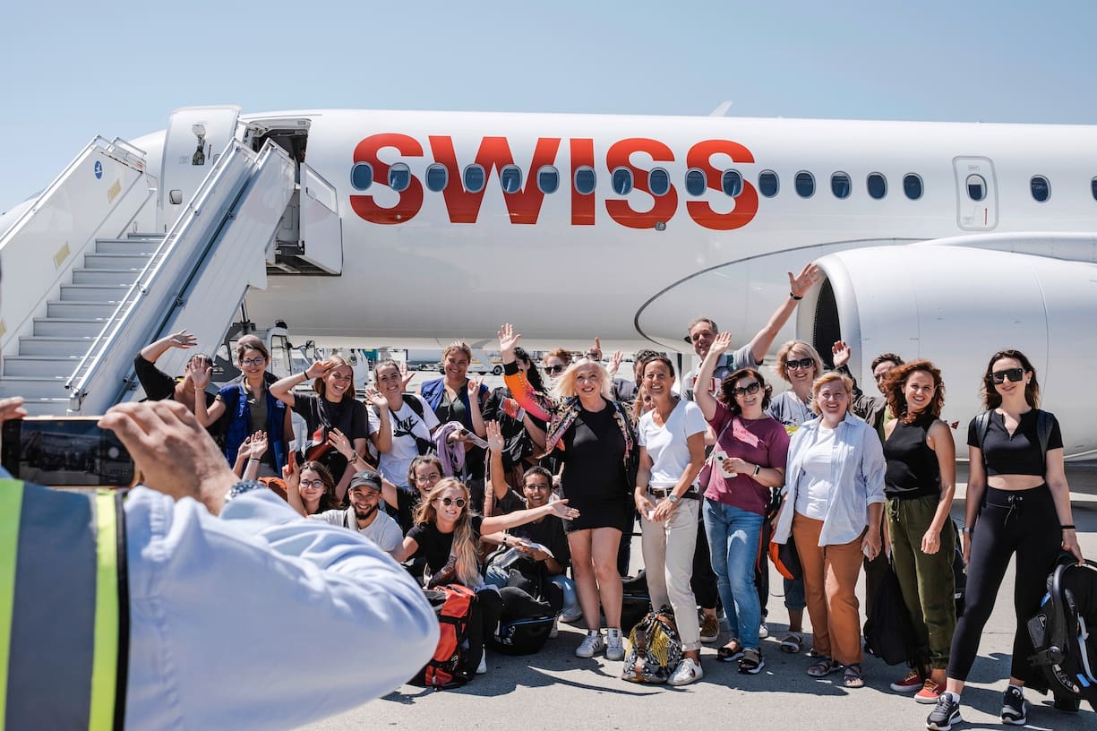 Sofia de Meyer a mis en place une opération pour accueillir des enfants ukrainiens en Suisse