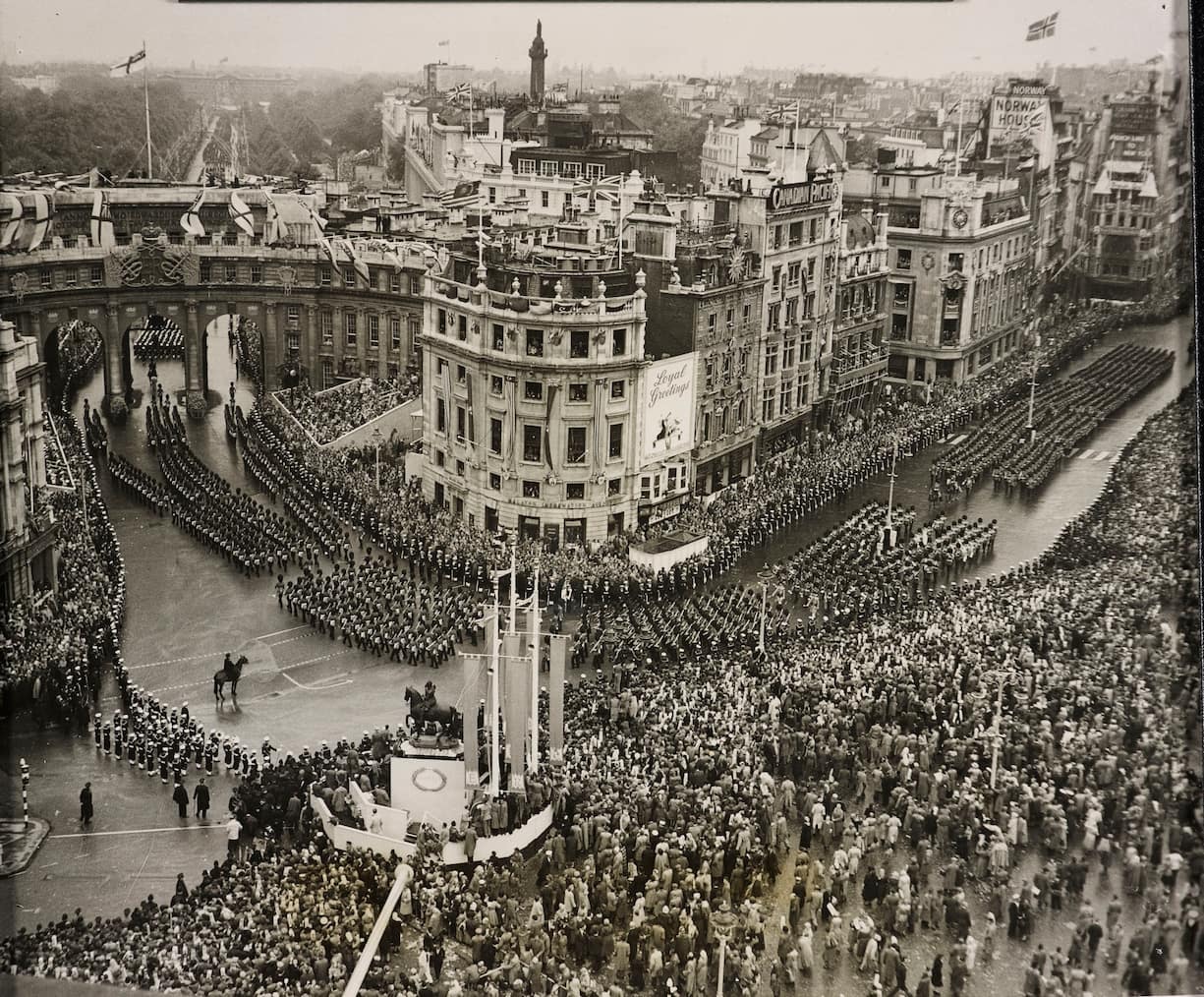 foule à Londres