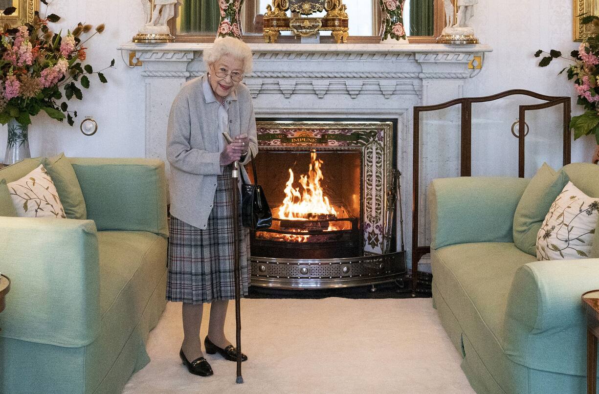 La reine Elisabeth 2 le 6 septembre à Balmoral avec Liz Truss