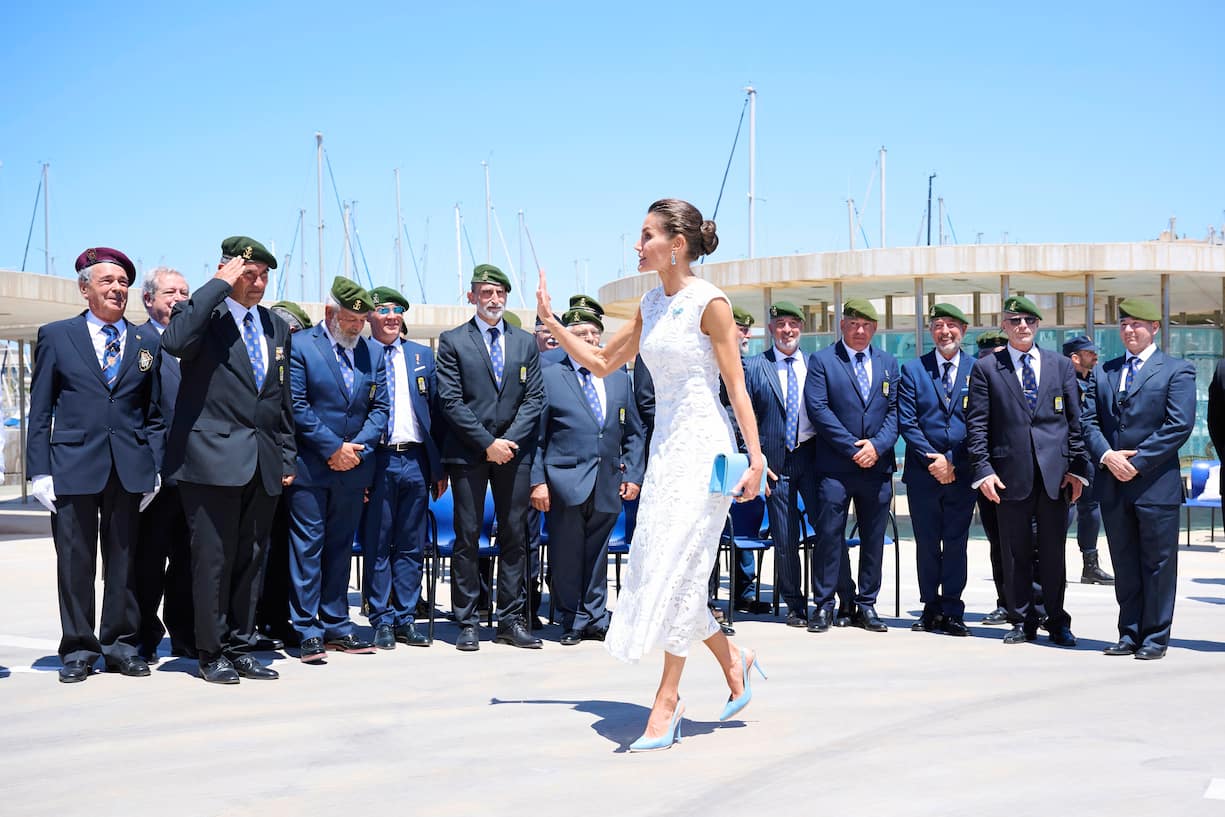 Letizia d’Espagne, mariée au Roi d'Espagne Felipe de Bourbon, fils de Juan-Carlos