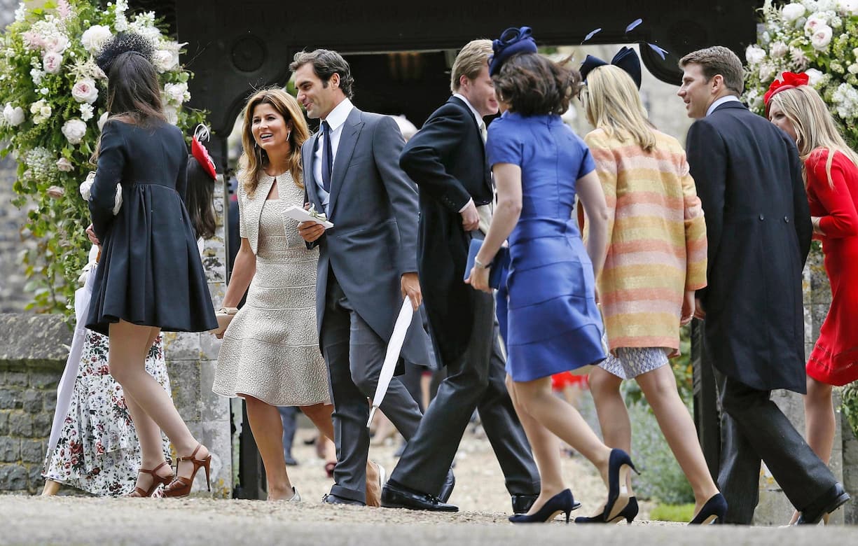 Roger et Mirka Federer