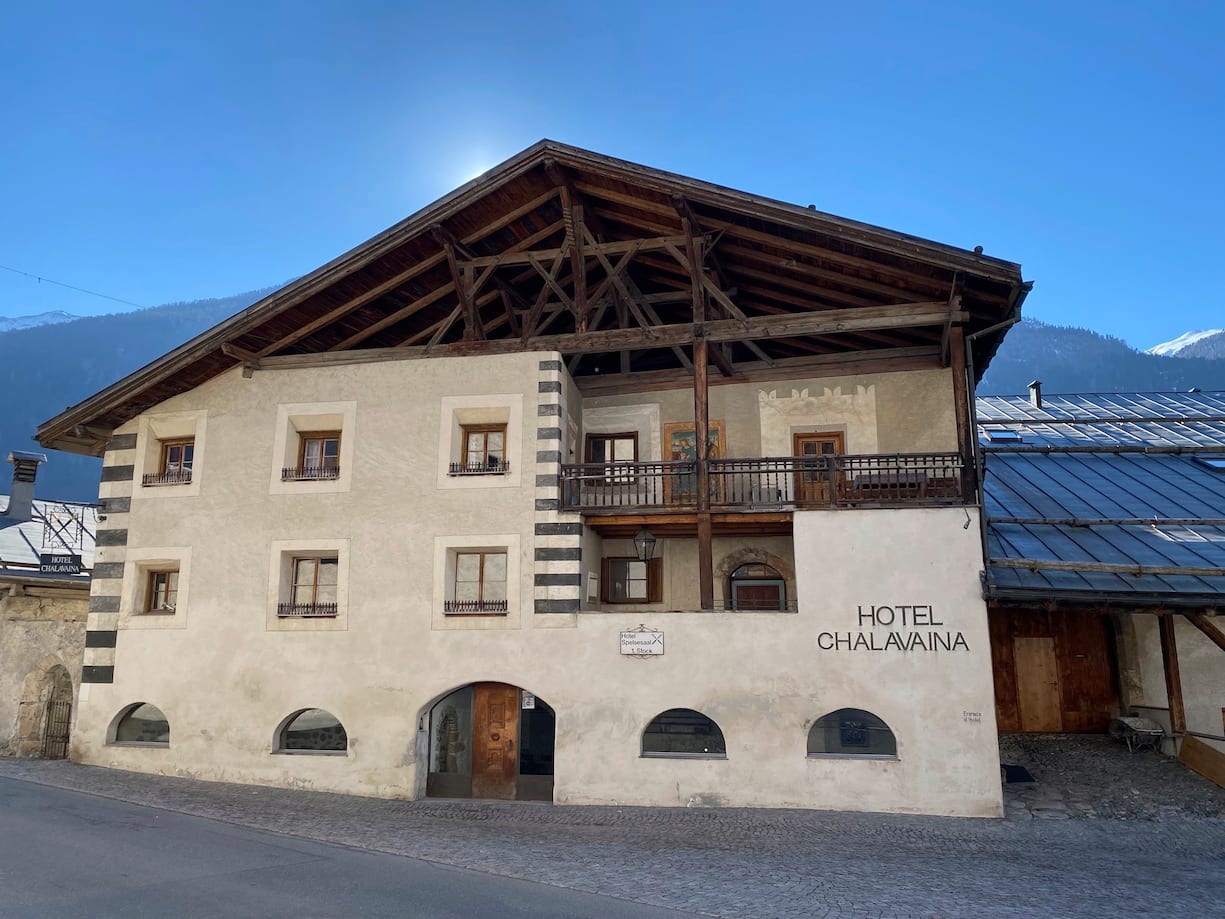 La Chasa Chalavaina à Müstair est connue pour ses capuns