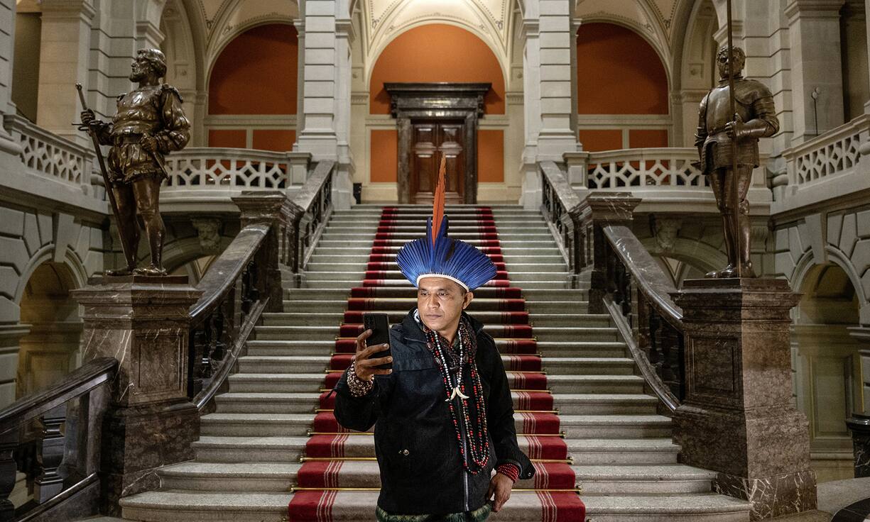 Un Amazonien chez les Suisses