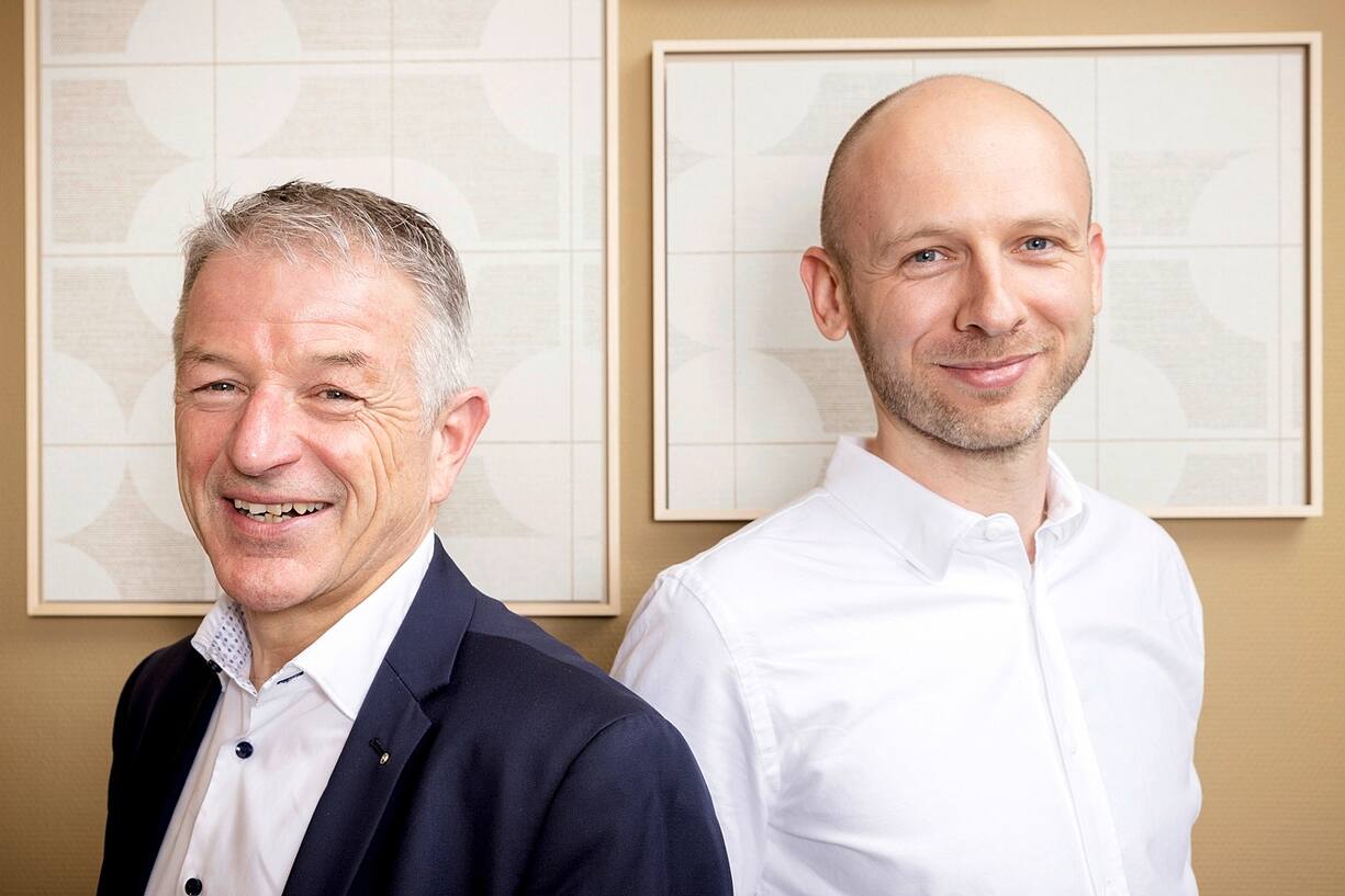 Georg Berger et Cyrill Gyger