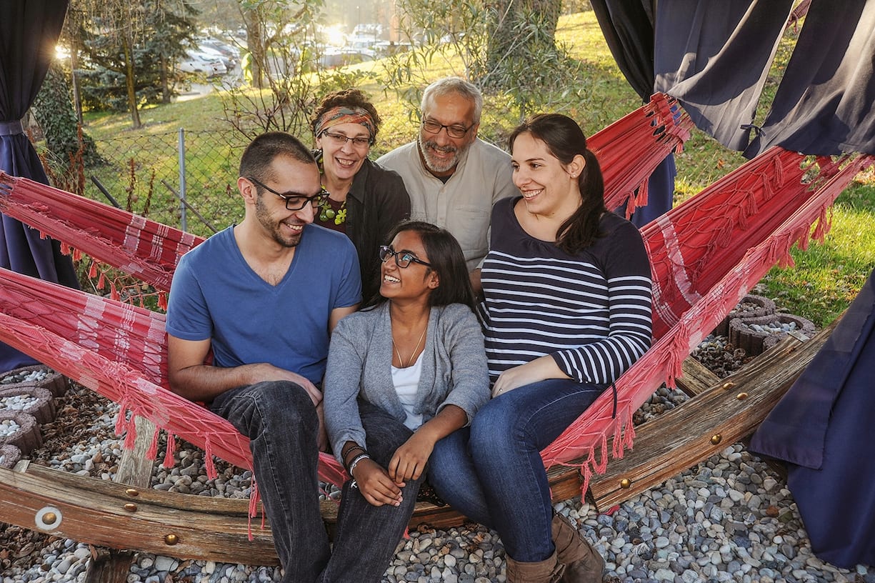Neeta Gervasi et sa famille