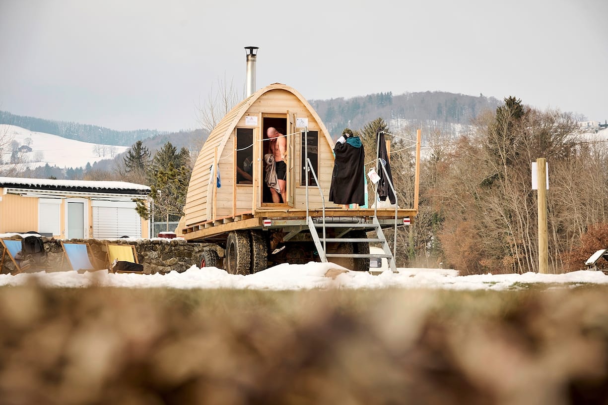 Le Sauna Frisauna à Gumefens