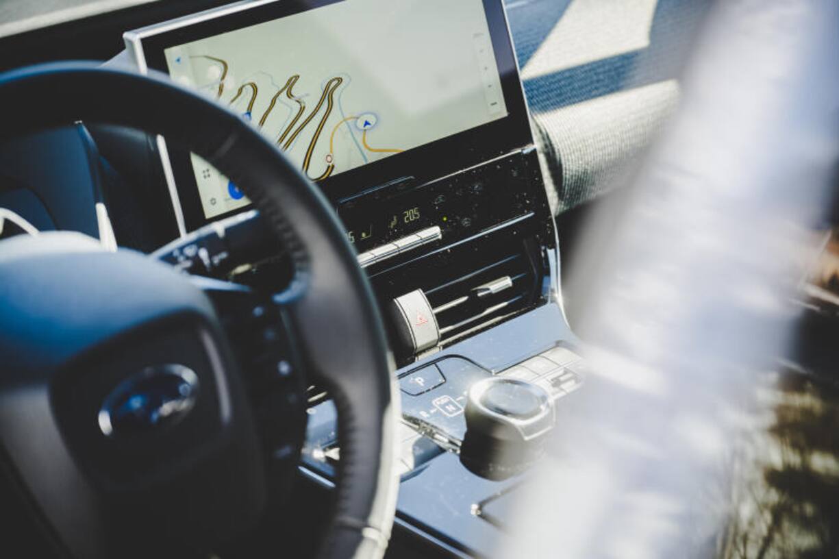 Tableau de bord de la voiture