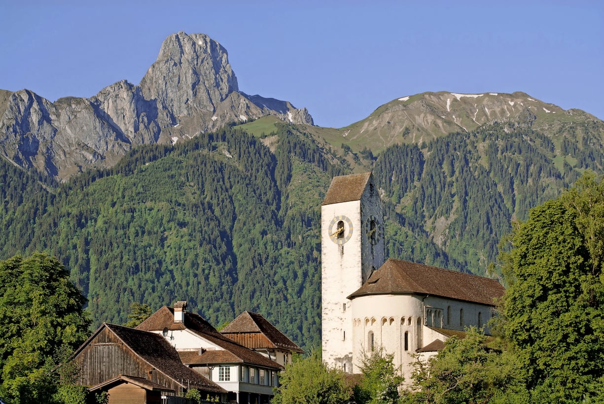 La basilique préromane d’Amsoldingen