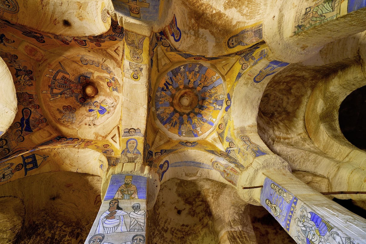 l’église-crypte d’Abuna Gebre Mikael