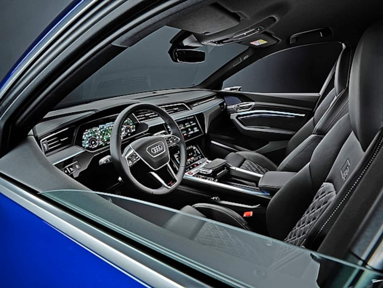 L'intérieur de l'Audi Q8 E-Tron