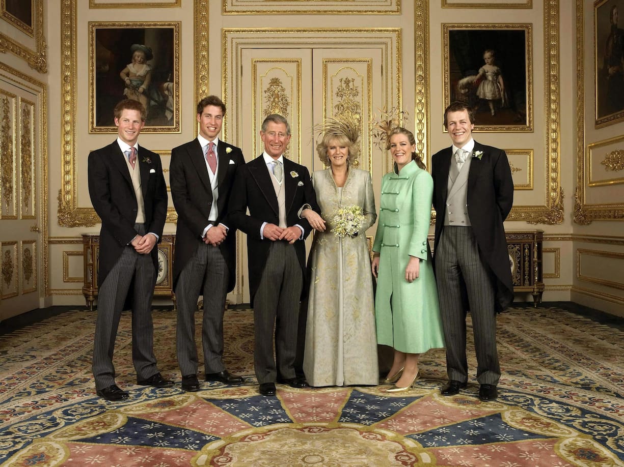 Mariage de Charles et Camilla en 2005