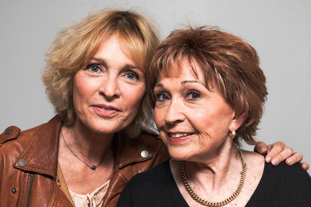 Marion Game et sa fille Virginie Ledieu en 2015