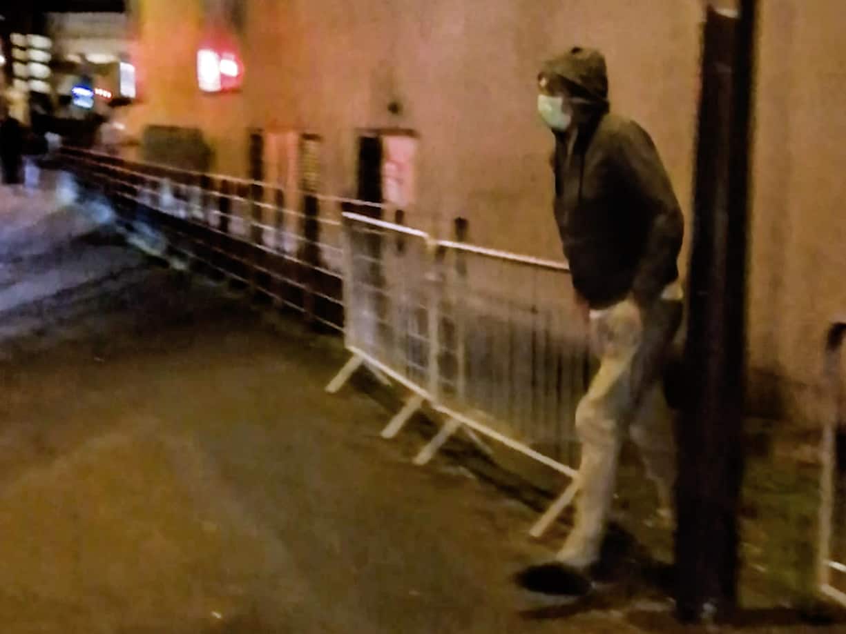 Pierre Palmade à la sortie du tribunal