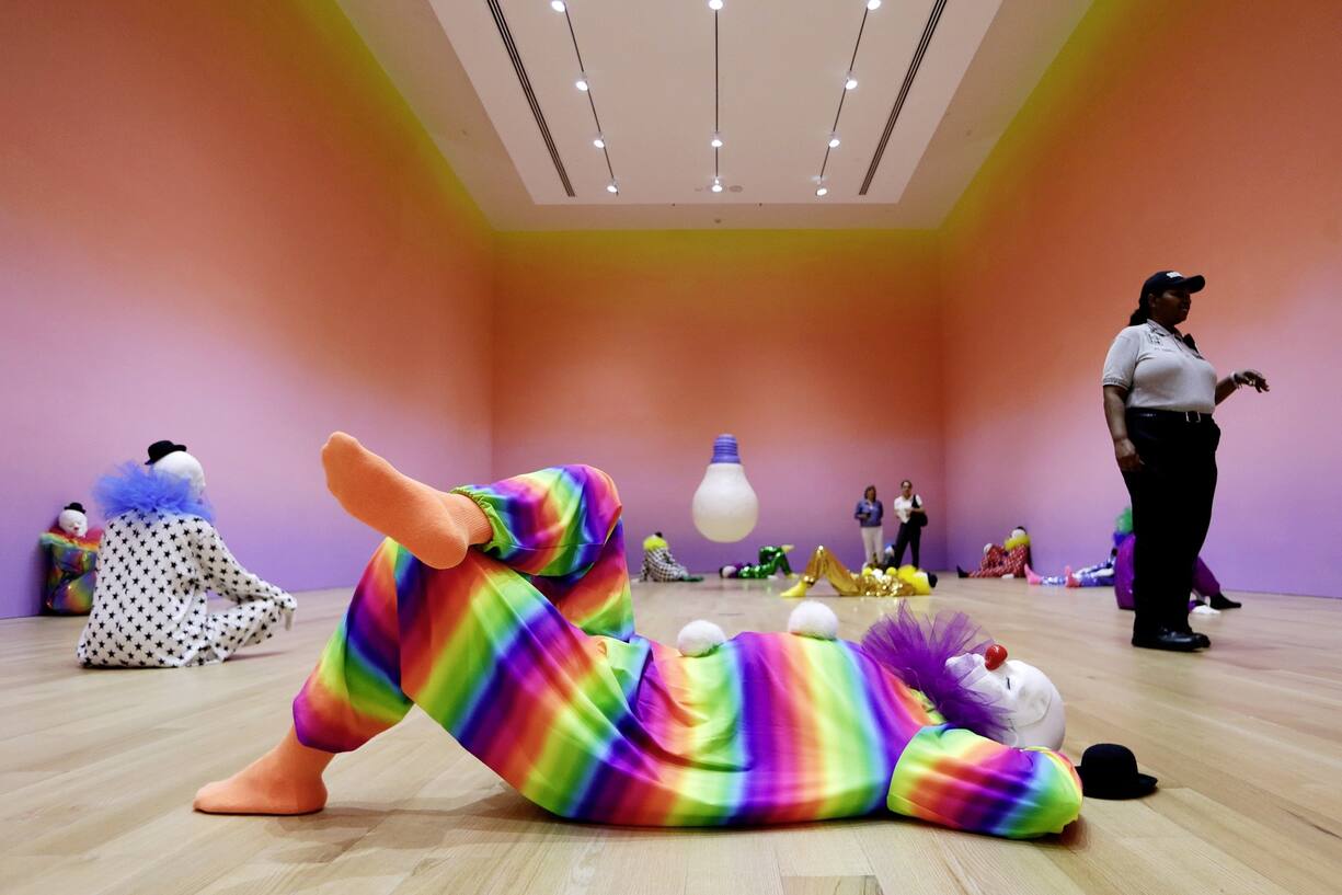 clowns Ugo Rondinone