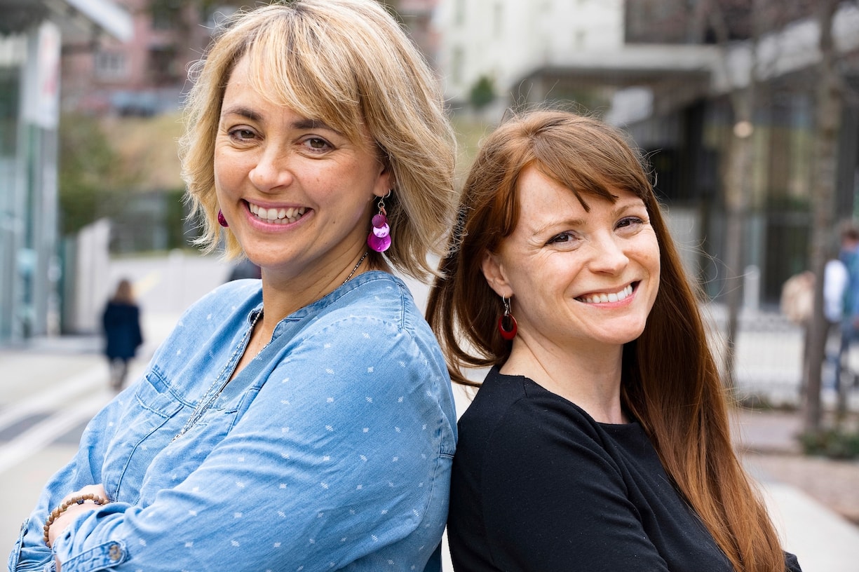 Rencontre entre Carolina Costa et Maud Laedermann