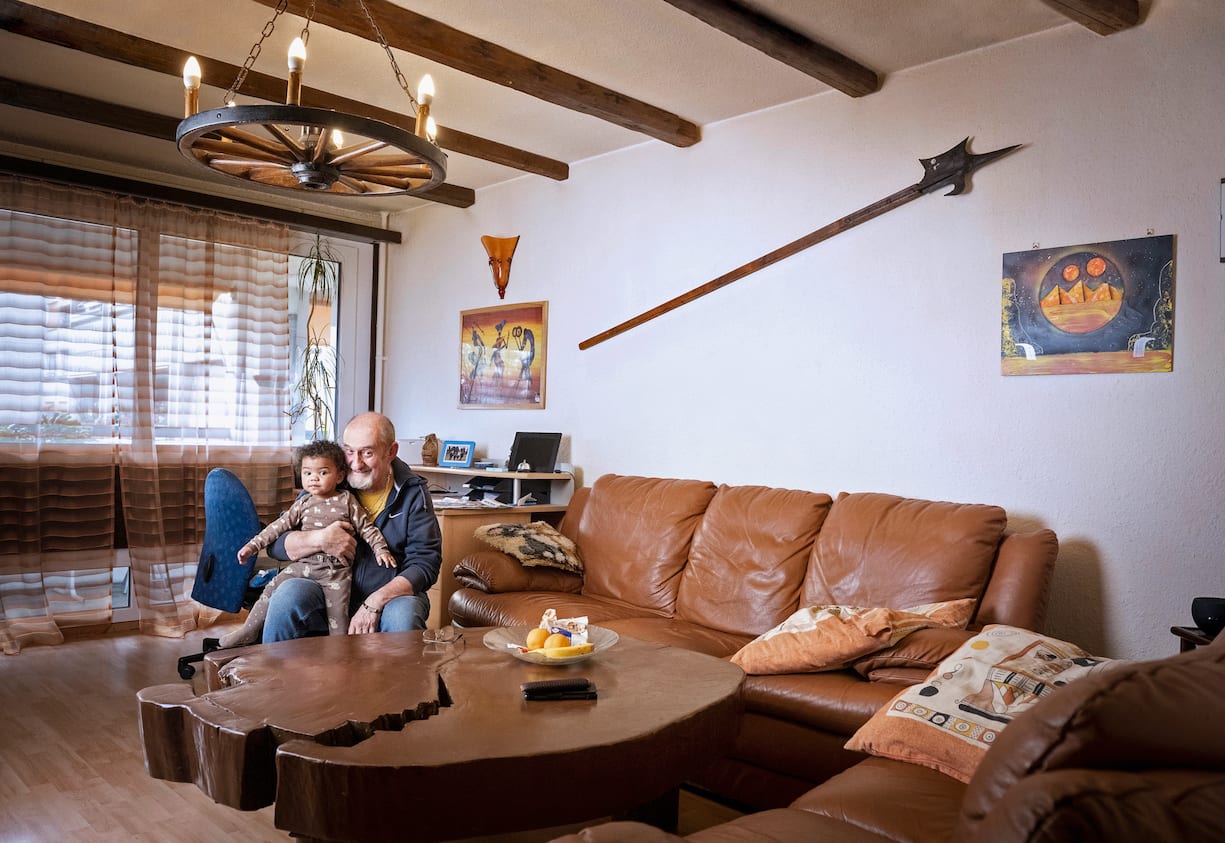 Alain Bovard, habitant de la Bourdonnette